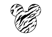 Tiger Print Mouse