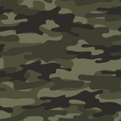 Wall Mural - modern military vector camouflage print, seamless pattern for clothing headband or print. camouflage from pols								