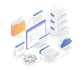 Aufkleber - Analytics cloud server data account