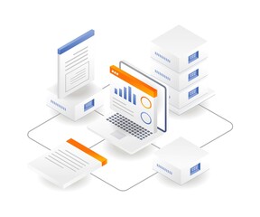 Poster - Network document database computer process analysis cloud server