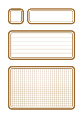 Sticker - name tag labeling system (c)