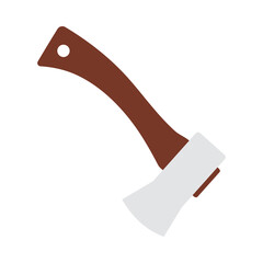 Canvas Print - Icon Of Camping Axe