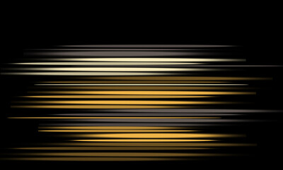 Poster - Abstract brown,yellow and cream light trails in the dark, motion blur effect