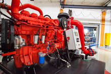 Diesel Water Pump For Fire Truck. Special Machine Production Factory. Uralsk, Kazakhstan.
