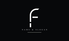 RF, FR, R, F Abstract Letters Logo Monogram