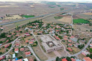 Wall Mural - Sultan Hani Caravanserai belonging to Anatolian Seljuk period in Bunyan district of Kayseri.