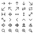 © Graphic Mall - Outline icons for user interface.