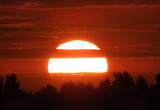 Fototapeta Na sufit - zachód słońca