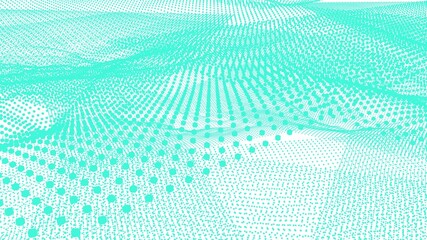 Poster - Abstract background of dots and lines. Decoration and design.