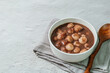 Korean sweet red bean porridge, Danpat juk
