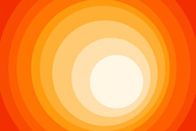 Orange Circle Gradient Abstract Background Free Vector