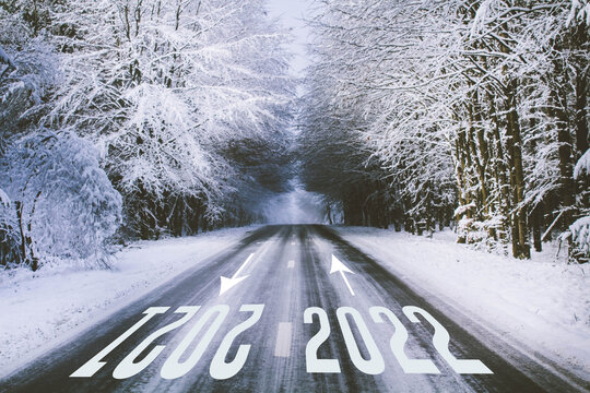 2012 the end, 2022 starting text with road