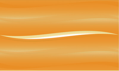 Poster - Orange and yellow gradient   abstract science background with curved pattern graphic.Wave flow shape design create decoration screen