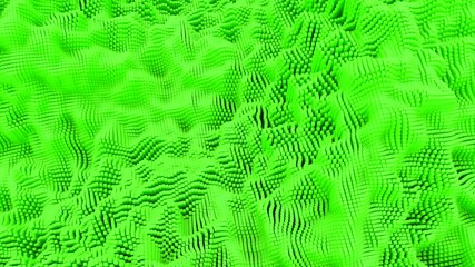 Poster - Green background. Design. A bright abstraction made as a background in green shades.