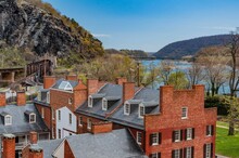 View From The Harper House, Harpers Ferry National Historical Park, West Virhinia, USA
