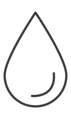 Sticker - water drop icon