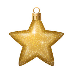 Wall Mural - Gold Star Ornament Composition