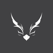 Face Bird Art Logo Design Vector Graphic Symbol Icon Sign Illustration Creative Idea