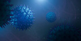 Fototapeta Sport - Virus - Krankheit - Mutante