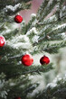 Сhristmas tree toys on the Christmas tree