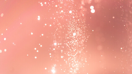 Abstract Pink bokeh defocus glitter blur background.