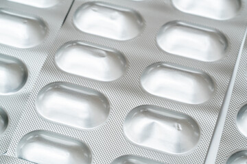 Sticker - tablets in   foil pack for capsule and tablets pills