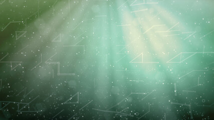 Poster - beautiful colorful digital abstract background, scientific concept - abstract 3D rendering