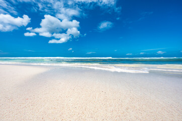 Wall Mural - magical paradise beach of the Caribbean sea