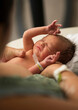 © Tetra Images - Mother holding newborn baby girl (0-1 months)