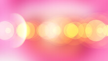 Abstract Pink Bokeh Blurred Graphic Texture For Background Or Other Design Illustration And Artwork.