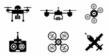 Drone Icon Set