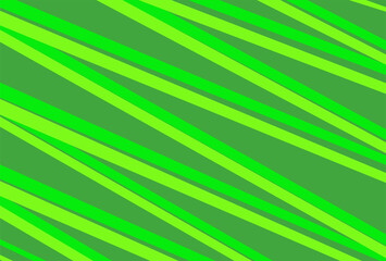 Aufkleber - Minimalist background with abstract green stripe pattern