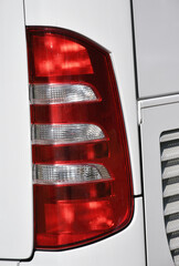 Rear light of a bus