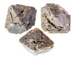 set of zircon stones cutout