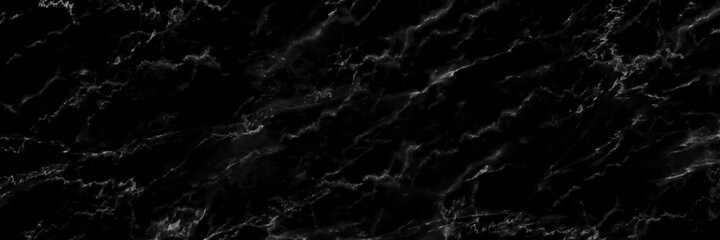Poster - horizontal elegant black marble texture background,vector illustration