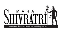 Silhouette Of Indian Lord Shiva Standing With Text Maha Shivratri. Vector