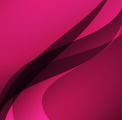 Poster - Pink Abstract Background in Square Size with Random Elegant Gradient Shapes. New minimalist backdrop wallpaper
