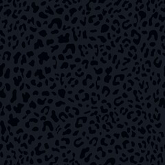 
Leopard vector black print, geometric seamless pattern for printing. Fashionable abstraction.