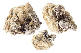 Fototapeta Do akwarium - set of Astrophyllite crystals in rough Natrolite