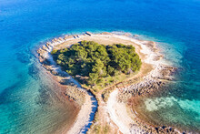 Beautiful Colors On Peninsula Cape Kamenjak, Premantura, Istria, Croatia