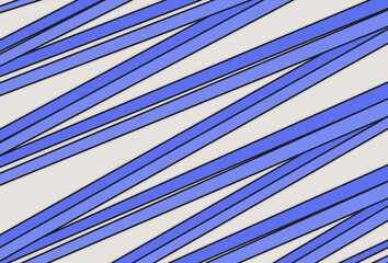 Aufkleber - Minimalist background with abstract stripe pattern