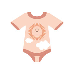 Poster - cute baby bodysuit