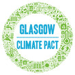 Glasgow climate pact symbol illustration