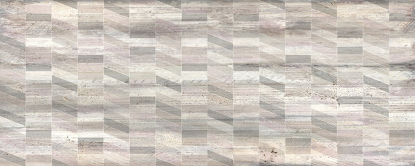 Wall Mural - seamless patterned wooden background in beige and gray tones