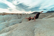 © ADDICTIVE STOCK - Woman doing one hand flying pigeon pose