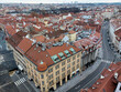 Tetti di Praga dal campanile chiesa di an Nicola