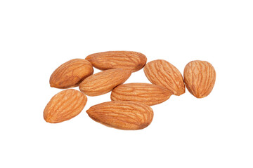 Poster - Beautiful almond isolated on a white background