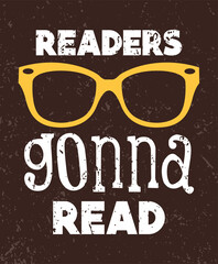 Readers gonna read typography poster concepts