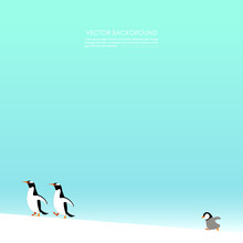 Penguins On The Beach