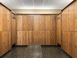 © Antony - Wooden Lockers, Public lockers room with combination lock, Make sure don't forget your belongings after using the lockers. nobody inside.